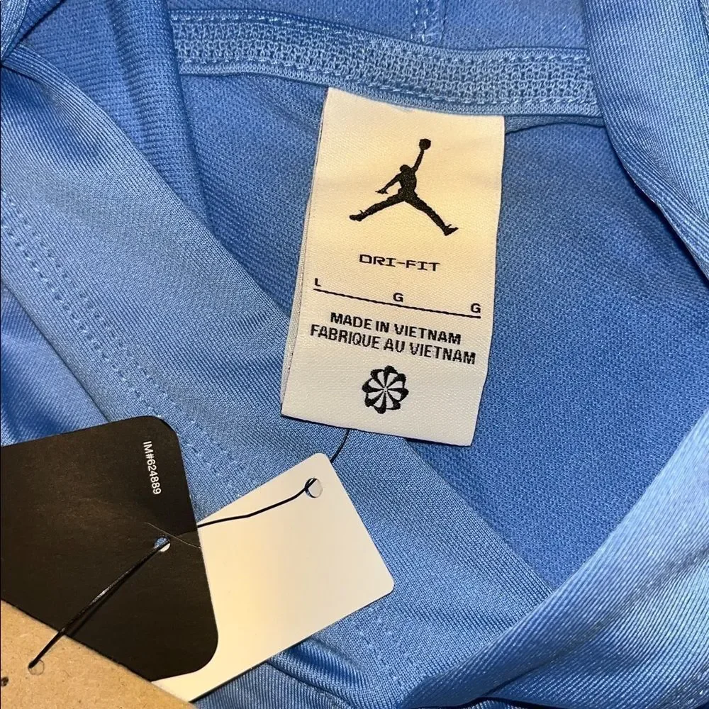 Nike UNC North Carolina Tar Heels Jordan hoodie hooded sweatshirt jacket Stretch